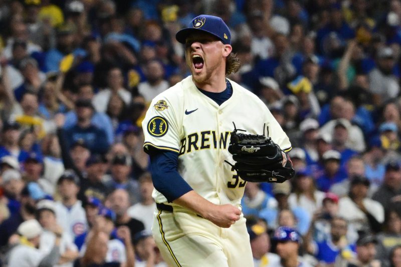 Brewers edge rival Cubs, advance to NLCS showdown with Dodgers